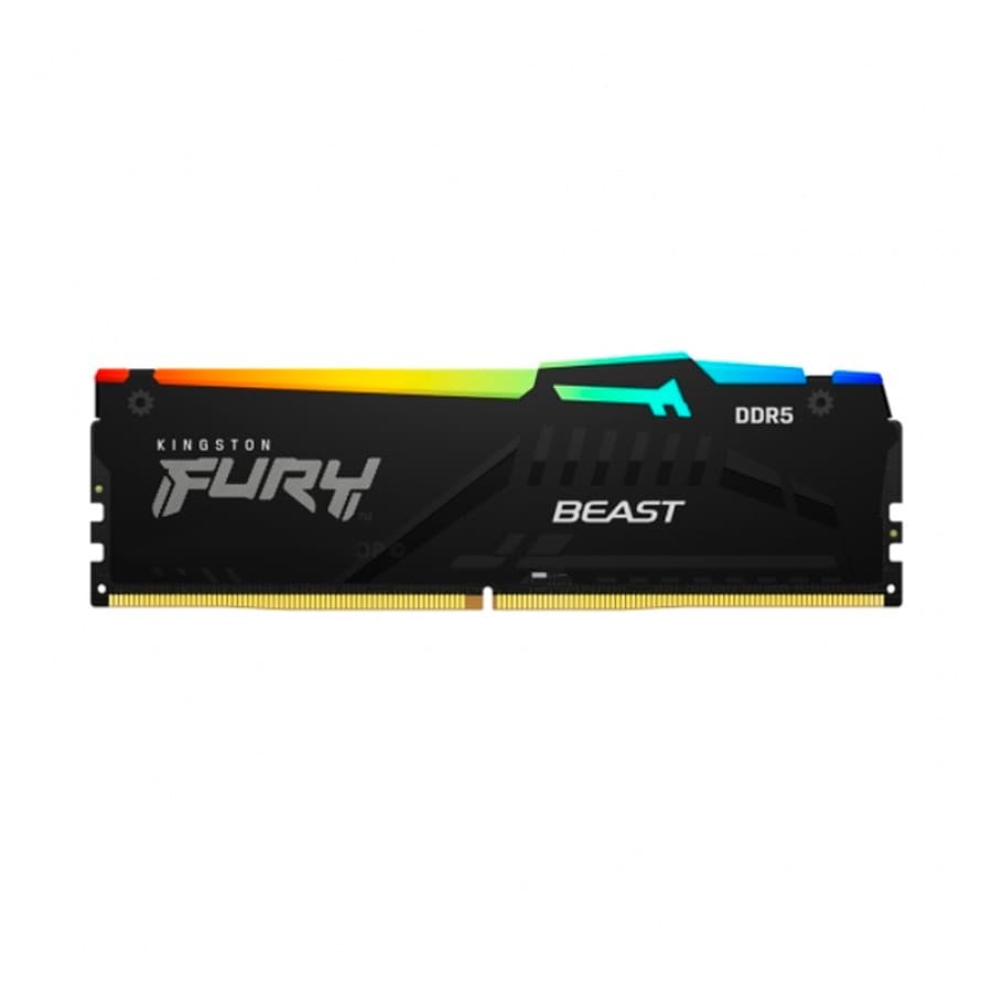 KINGSTON Memoria Kingston Fury Beast 16GB DDR5-6000MT/s, PC5-48000, CL36, 1.35V, 288-Pin, RGB - 1