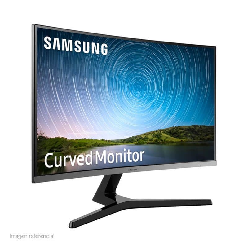 Monitor Samsung LC27R500FHLXPE, Pantalla 27" Led Curvo, 1920x1080 FHD, HDMI / VGA / Audio. - 1