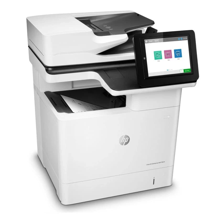 Impresora de inyección de tinta multifunción HP LaserJet Enterprise M634dn, Monocromo, Copiadora/Impresora/Escáner - 1