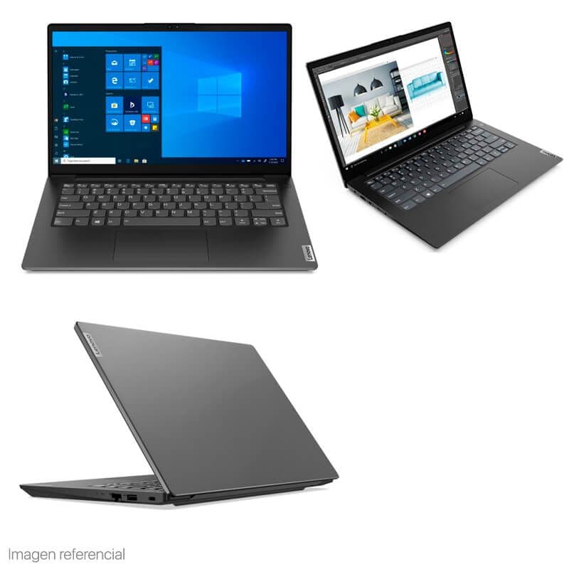 Notebook Lenovo V14 G2 ALC, 14" HD TN, Procesador AMD Ryzen 3 5300U, Memoria RAM 8GB DDR4, Disco duro 1TB SATA - 2