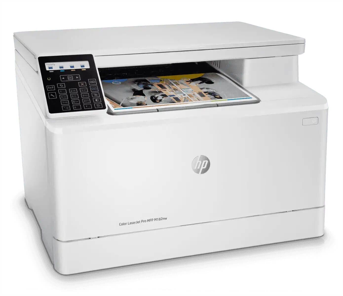 Impresora Multifuncional Laser M182NW, impresión a full color, velocidad de impresion 17PPM, Wifi, LAN - 1