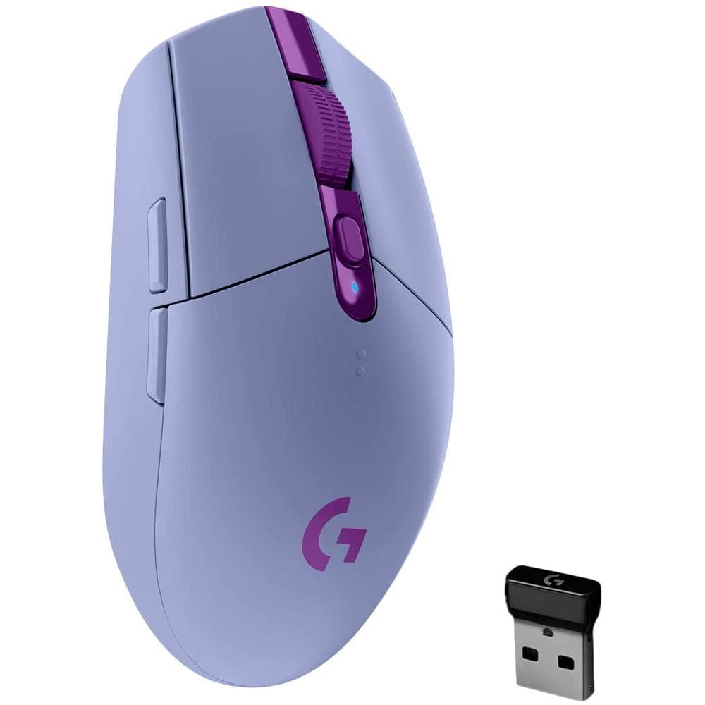 MOUSE LOGITECH G305 LIGTHSPEED WIRELESS LILA - 2