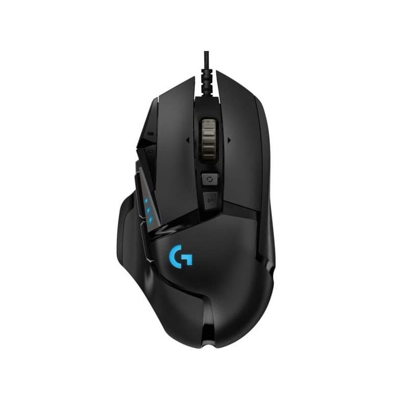 MOUSE LOGITECH G502 HERO 16000 DPI RGB BLACK - 1