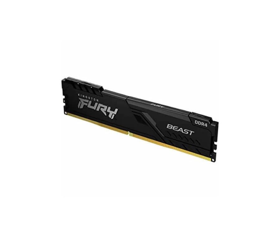Memoria UDIMM Kingston Fury Beast, 8GB DDR4-3200MT/s, CL16, 1.35V, 1Rx8, 288-Pin, Non-ECC - 1