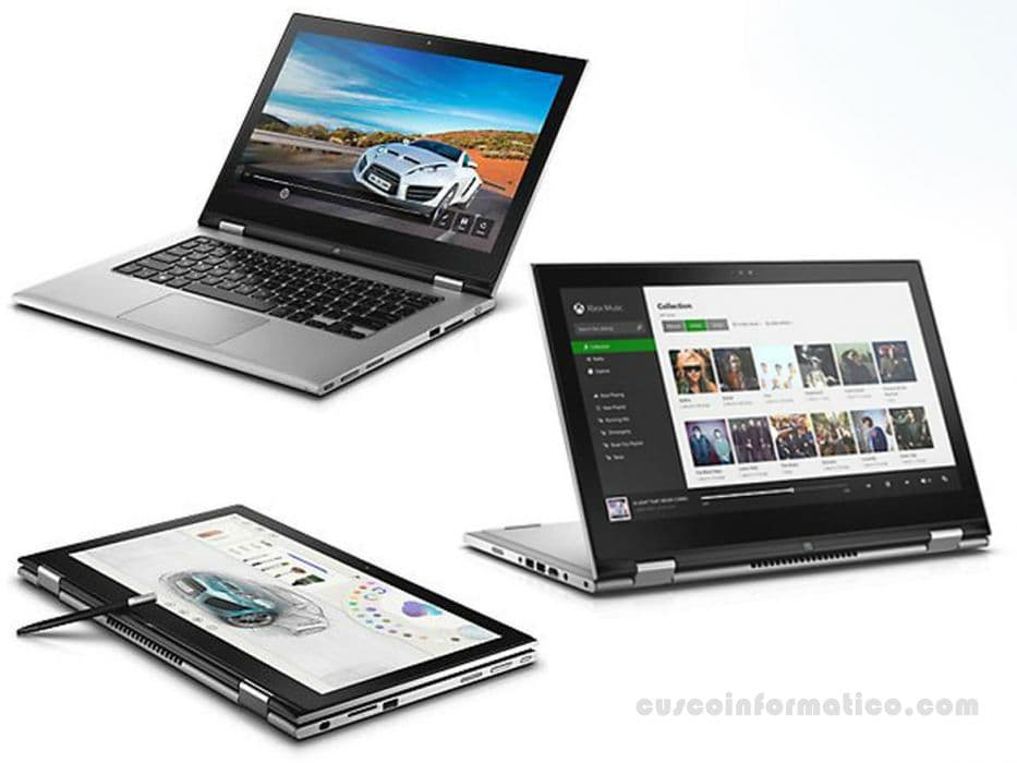 Notebook 2 in 1 Dell Inspiron 13 5000, 13.3" Touch, Intel Core i5-7200U 2.5GHz, 8GB DDR4 - 3