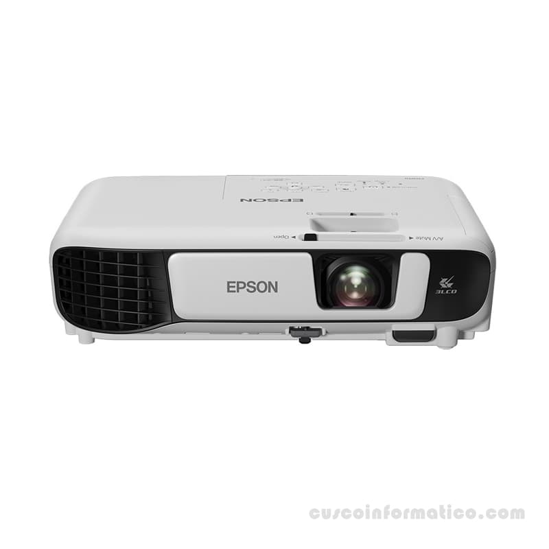 Proyector Epson Power Lite X41+, 3600 Lumenes, 1024x768, XGA, 30"- 300", Wireless. - 3