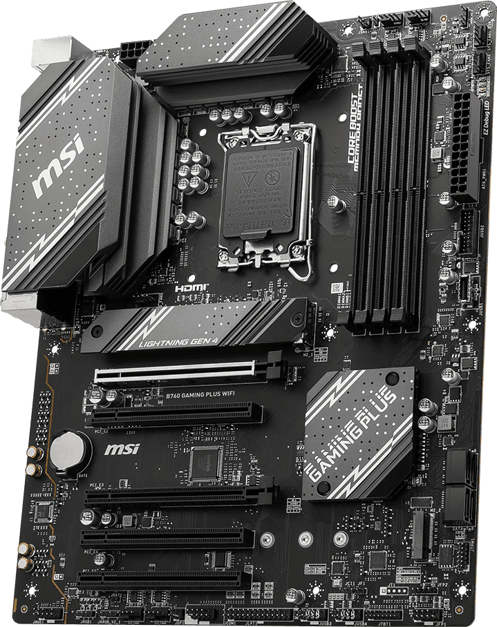 Placa o Motherboard MSI B760 GAMING PLUS WIFI-DDR5 - 2