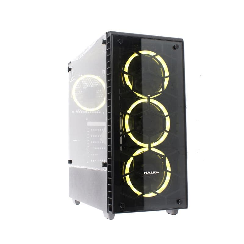 CASE GAMER HALION STINGRAY C3903 S/FUENTE, MICRO ATX, ATX, USB 2.0, USB 3.0, Audio HD - 1