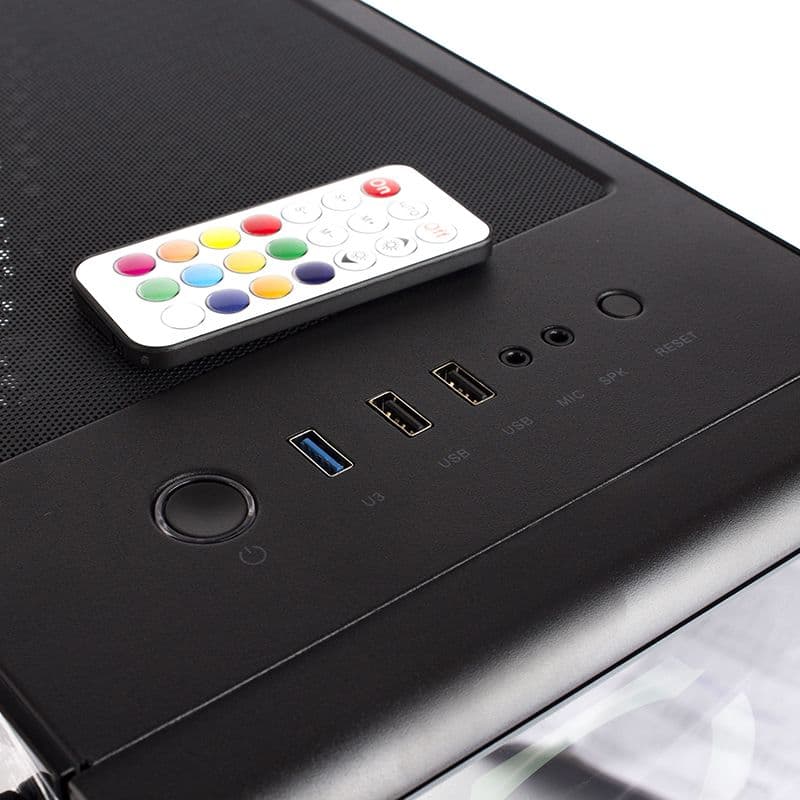 CASE GAMER HALION STINGRAY C3903 S/FUENTE, MICRO ATX, ATX, USB 2.0, USB 3.0, Audio HD - 3