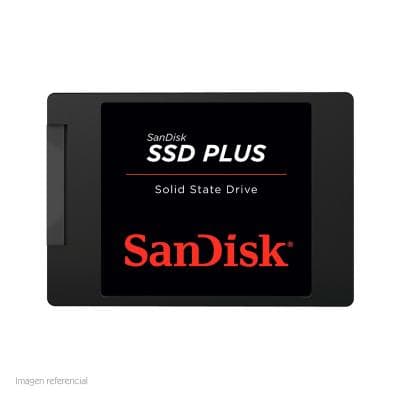 Unidad de Estado Solido SanDisk Plus, 480GB, SATA 6Gb/s, 2.5", 7mm - 1