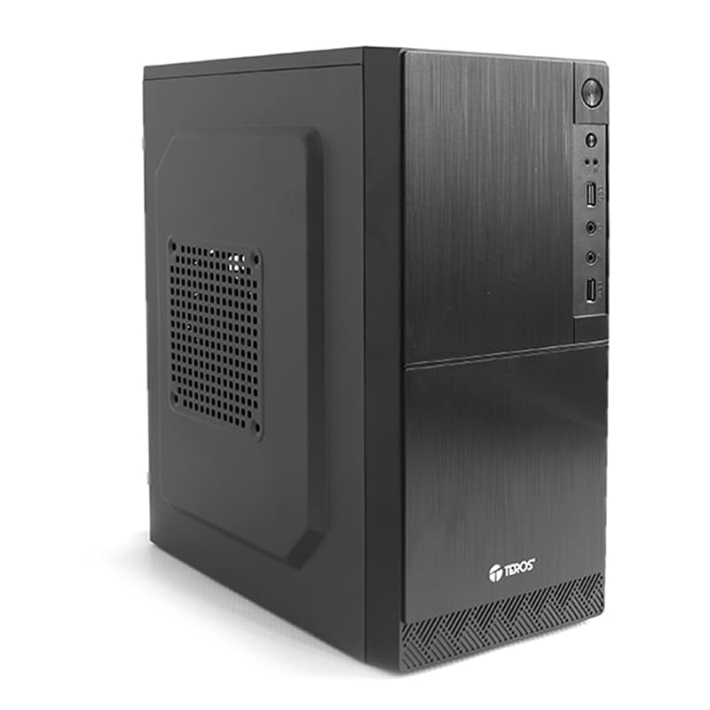 Case Teros TE-1028S, Mini Tower, 250W, USB 2.0/ USB 3.0, Audio HD - 1