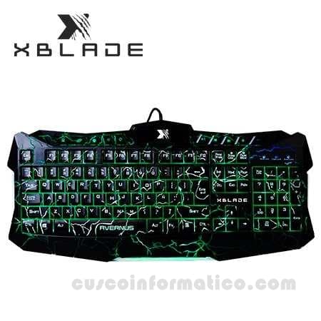 TECLADO XBLADE GAMING + MOUSE AVERNUS KM410L - 2