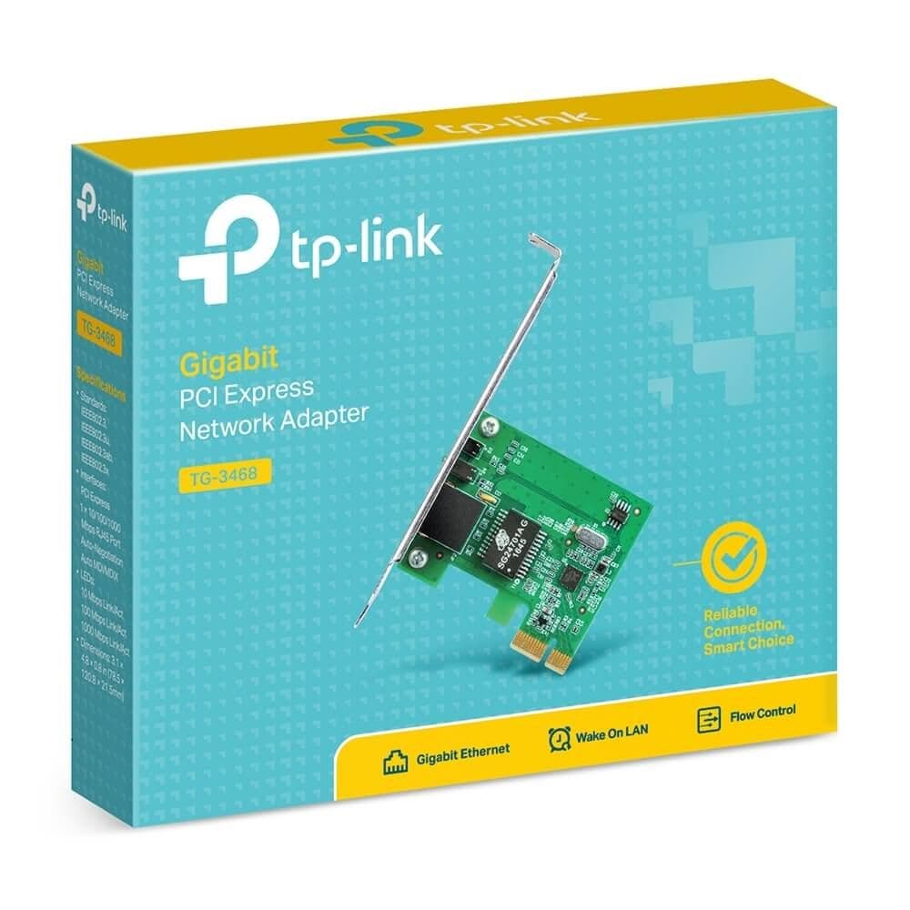 Tarjeta de red TP-LINK TG-3468, PCI, RJ-45, LAN GbE, Presentación en caja - 1