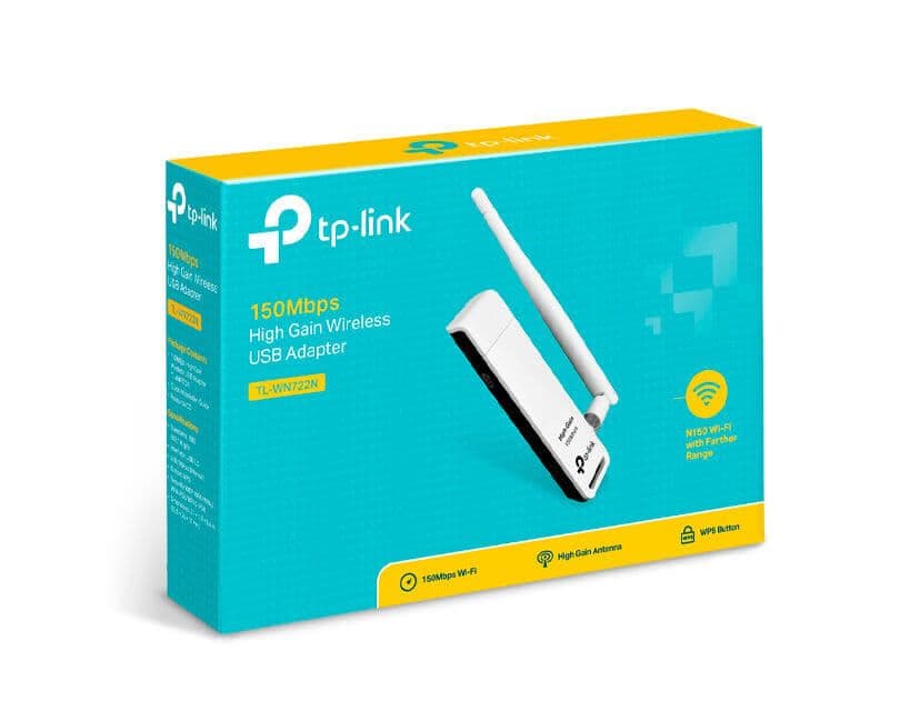 Adaptador USB Wireless TP-Link TL-WN722N - 1