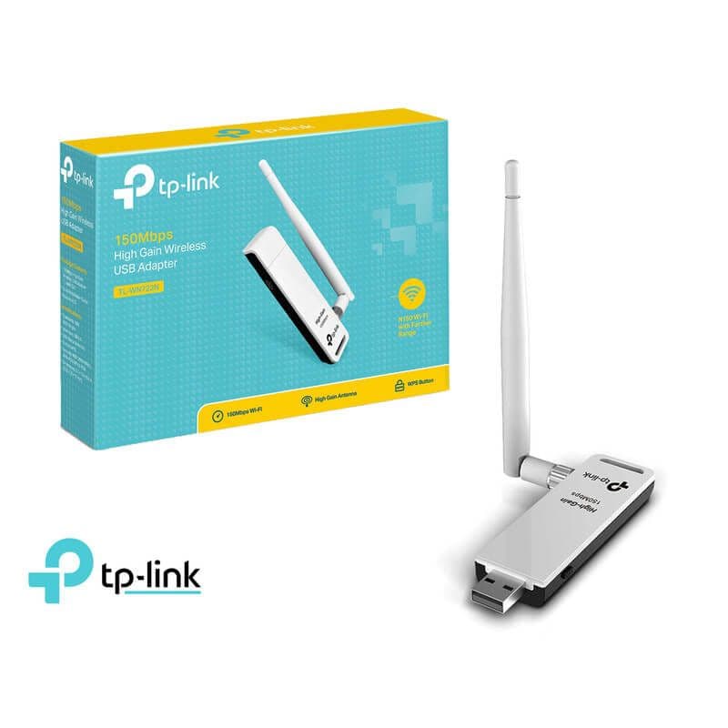 Adaptador USB Wireless TP-Link TL-WN722N - 2
