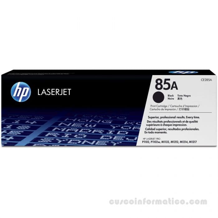 Toner HP 85A LaserJet (CE285A) - 1