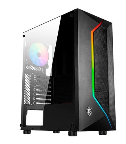 Case MSI MAG VAMPIRIC 100R, ATX, Mid Tower, ARGB. - 1