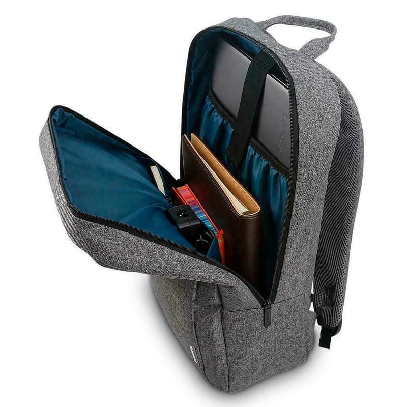 Mochila Lenovo B210, Casual, para Equipos Portátiles de hasta 39.6 cm (15.6") Color Gris. - 2