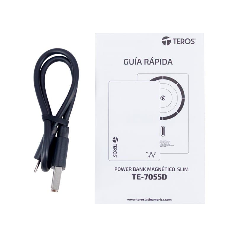 Powerbank TEROS TE-7055D, 5000 mAh, (3,85 V/19.35 Wh) - 4