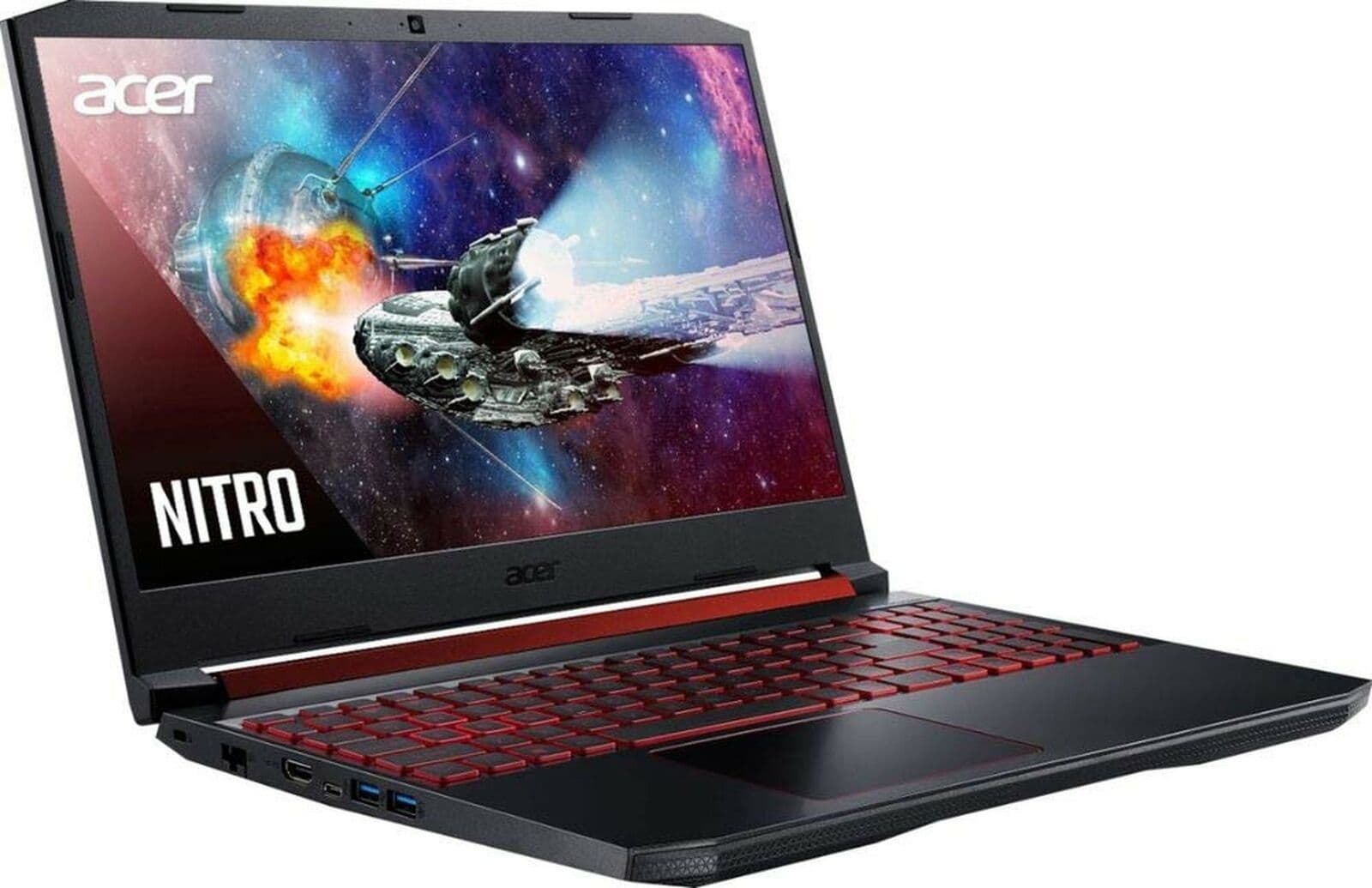 Laptop Acer AN515-54-51M5 I5-9300H, Pantalla 15.6", Intel Core i5 9na, Memoria Ram 16GB DDR4, Disco Duro 1TB + 128SSD, Tarjeta de video 4GB DDR5 GTX1650 - 2