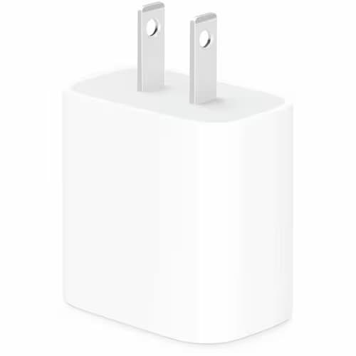 Adaptador de alimentacion 20W USB-C Apple, iPhone, iPad, Apple Watch - 1