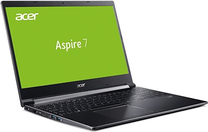 Notebook Acer Aspire 7 A715, Intel Core i5 pantalla de 15.6", 16GB de RAM, Disco de 1TB, 128GB SSD, Video GTX1050 - 1