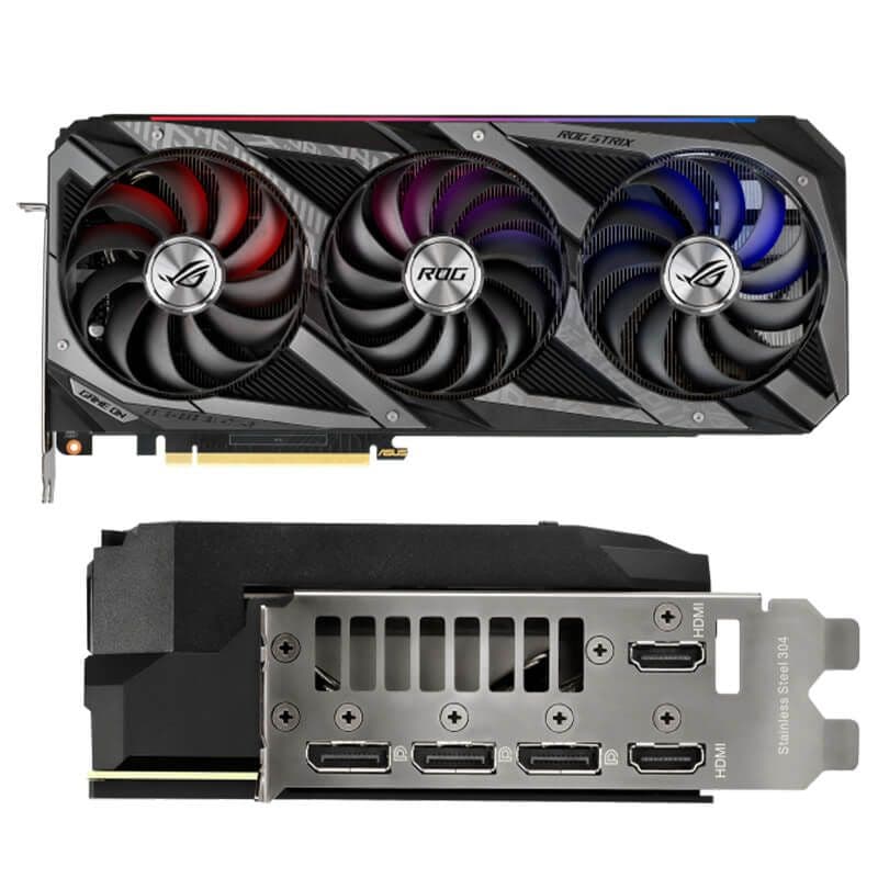 Tarjeta de video ASUS Nvidia GeForce RTX3080Ti, 12GB GDDR6X, 384 bits, HDMIx2, DisplayPortx3 - 2
