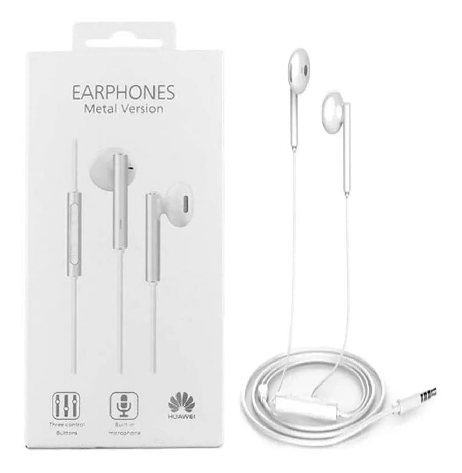 Audifonos Huawei AM116 Alámbrico Blanco Metal - 1