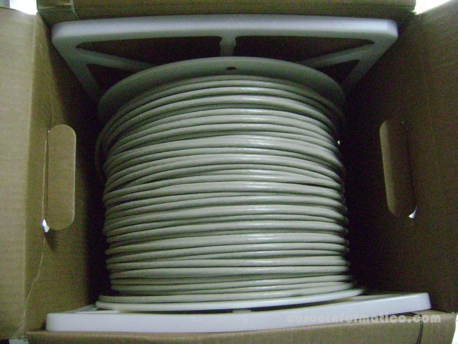 Cable de Red solido UPT Categoria 6 Satra, 305m - 1