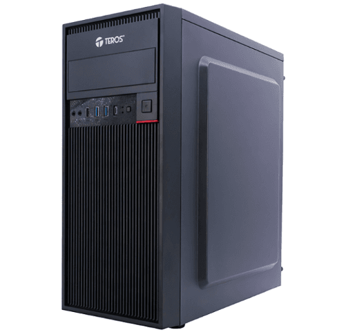 Case Gamer Teros TE-1319G, Mid Tower, 450W, USB 3.0 / 2.0, Audio, Negro - 1
