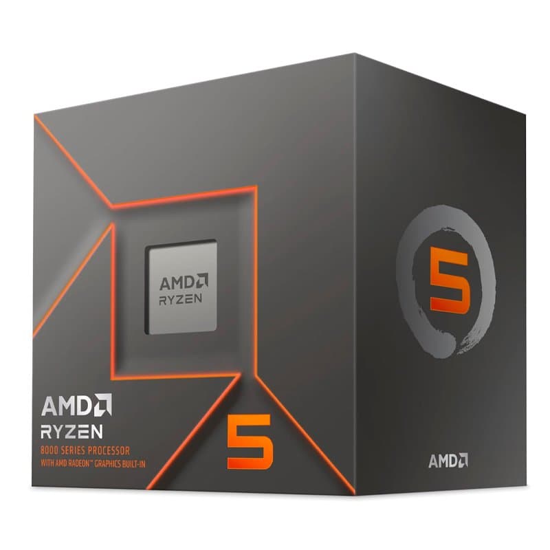 Procesador AMD Ryzen 5 8500G 3.50 / 5.00 GHz, 16MB L3 Cache, 6-Cores, 4nm, TDP: 65W - 1