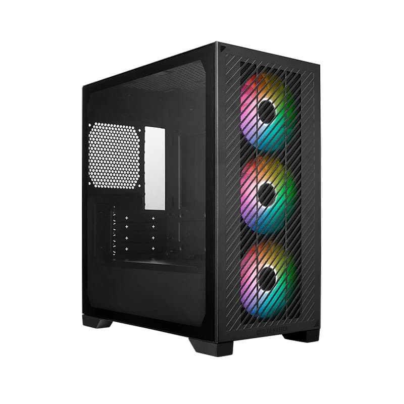 Case Cooler Master Elite 301, MiniTower, Negro, ATX, USB 3.2 Gen 1 Tipo-C / Tipo-A, Audio - 1