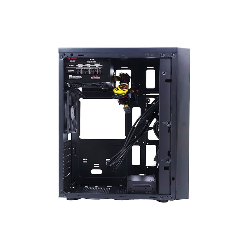 Case Gamer Teros TE-1319G, Mid Tower, 450W, USB 3.0 / 2.0, Audio, Negro - 2