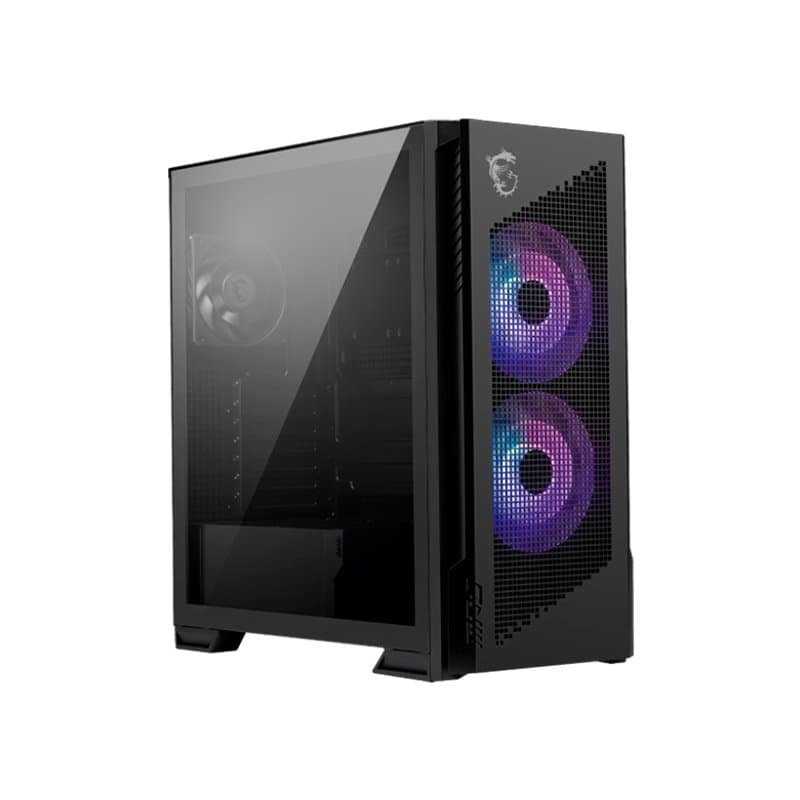 Case MSI MPG VELOX 300R AIRFLOW PZ / BLACK, Mid-Tower, Mini-ITX, Micro-ATX, ATX, *EATX - 1