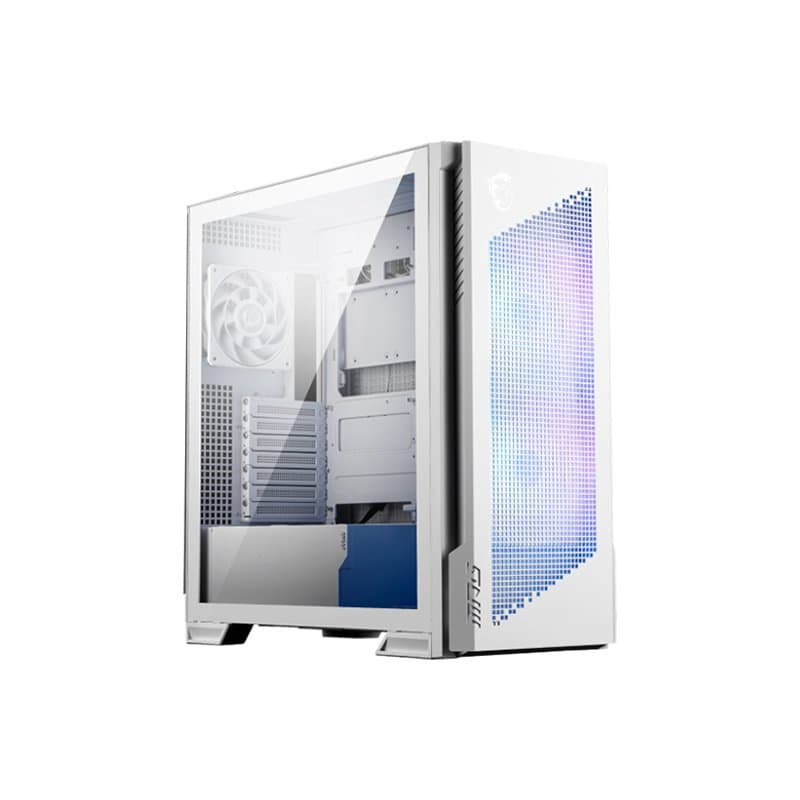 Case MSI MPG VELOX 300R AIRFLOW PZ / WHITE, Mid-Tower, Mini-ITX, Micro-ATX, ATX, *EATX - 1