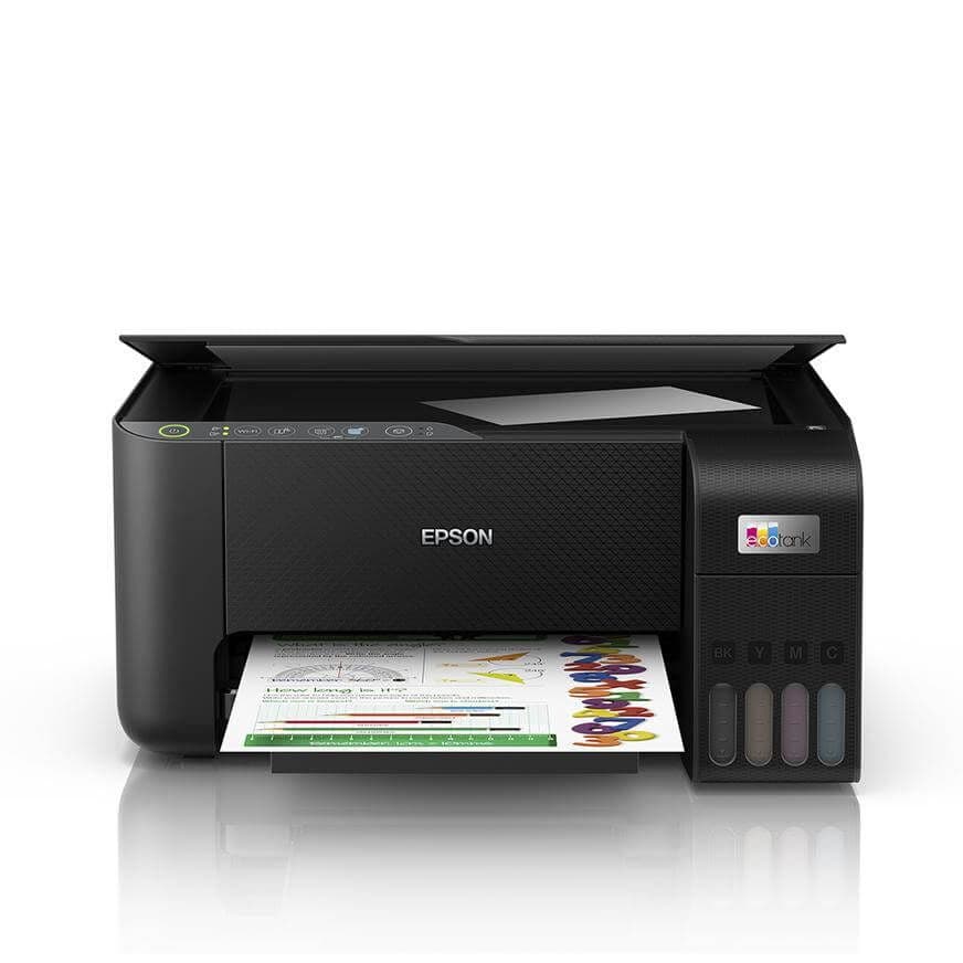 Impresora Multifuncional Epson L3250, USB, WIFI, Imprime, escanea, copia, sistema de tinta continuo - 1