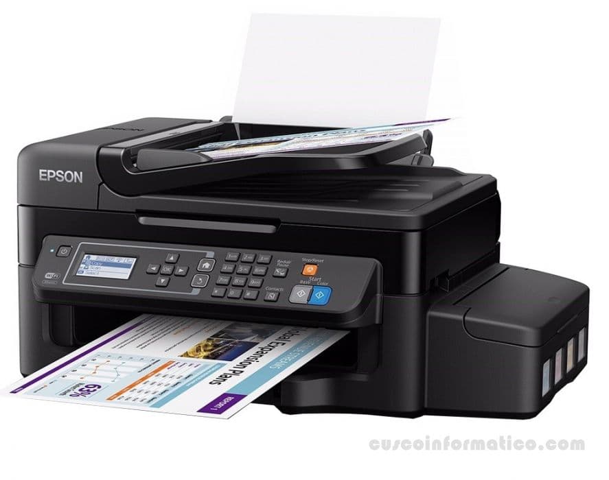 Impresora multifuncional EPSON L575 Sistema continuo, Wifi, fax - 2