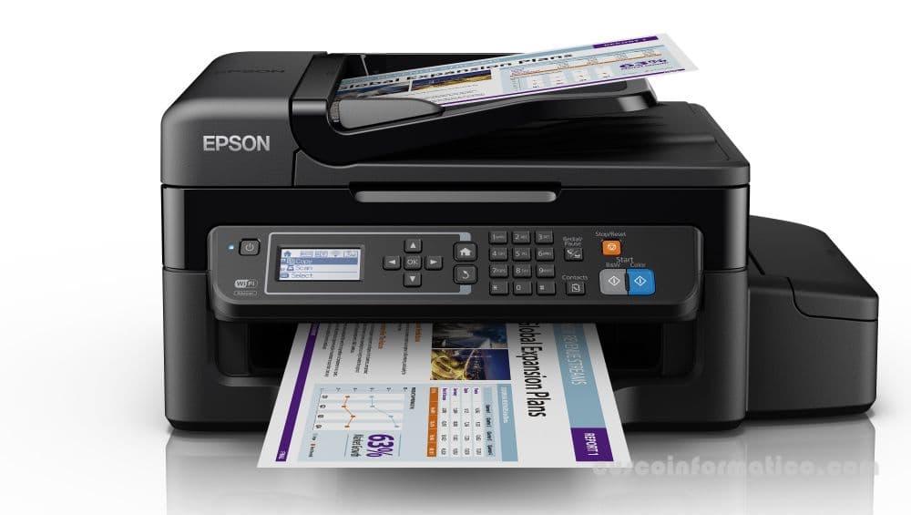 Impresora multifuncional EPSON L575 Sistema continuo, Wifi, fax - 1