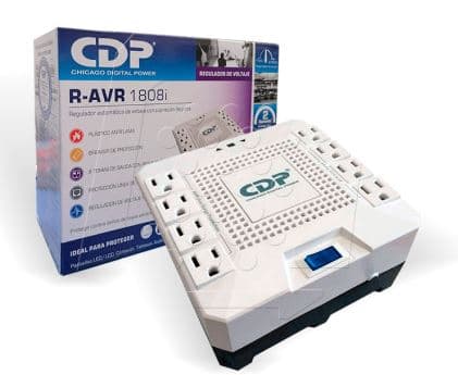 ESTABILIZADOR CDP R-AVR1808I 1800VA/1000W 8 SALIDAS - 1