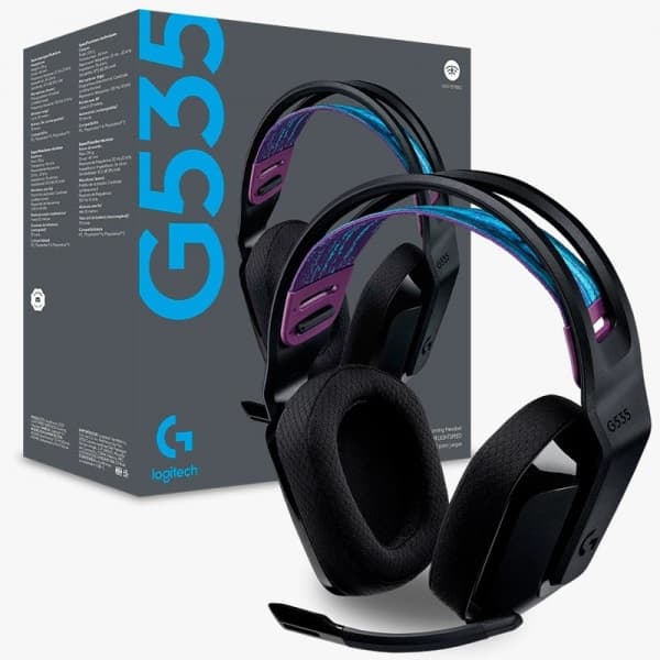AUDIFONO C/MICROF. LOGITECH G535 LIGHTSPEED WIRELESS BLACK - 2