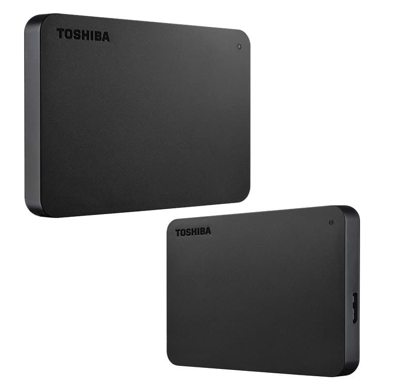 Disco duro externo Toshiba Canvio Basics, 1 TB, USB 3.0, 2.5", Negro. - 1