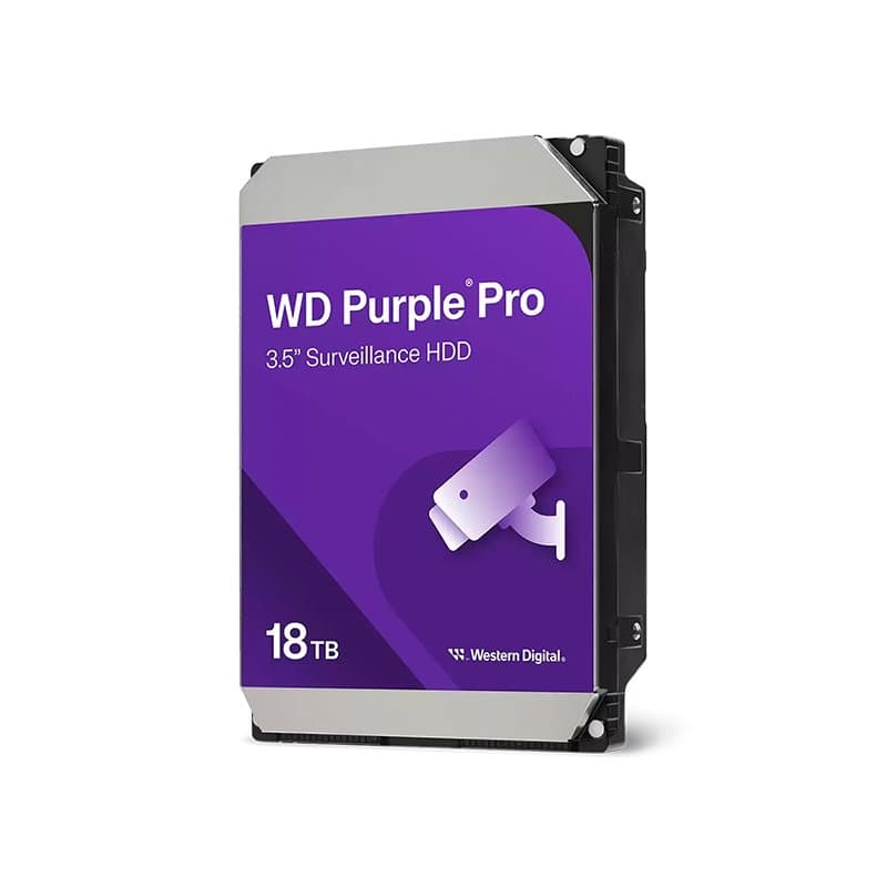 Disco duro Western Digital WD Purple Pro 18TB, SATA, 7200 rpm, 3.5", 512MB Cache - 1