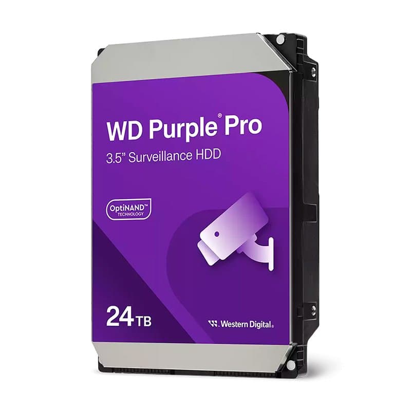 Disco duro Western Digital Purple Pro, WD241PURP, 24TB, SATA, 7200rpm, 3.5", Cache 512MB. - 1