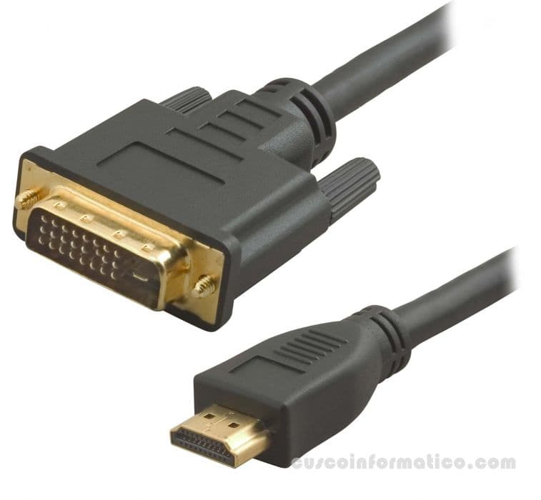 Cable adaptador HDMI a DVI-D - 1