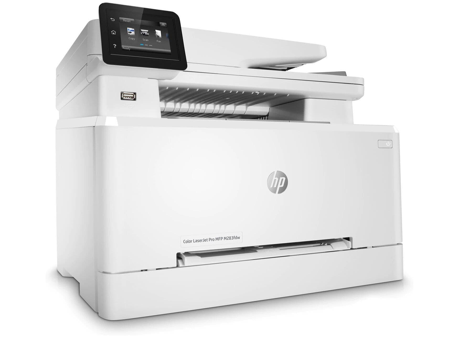Impresora Multifuncional HP Color LaserJet Pro M283fdw, alimentador de papel, WIFI, Ethernet, FAX - 2