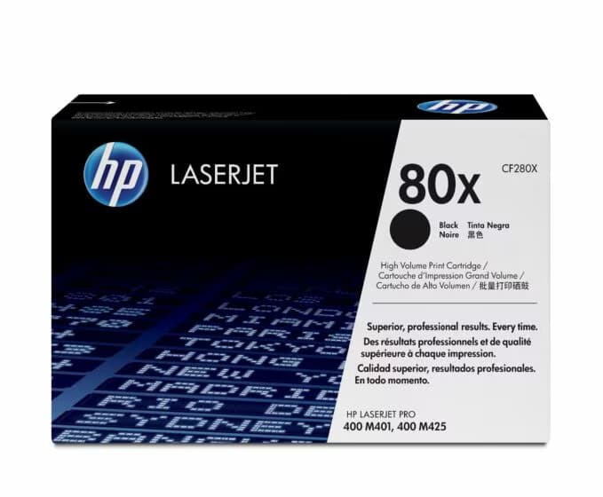 Cartucho de toner HP 80X, tecnologia laser, color negro. - 1