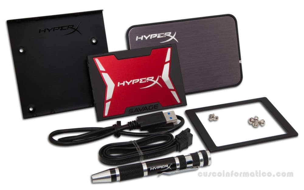Disco de estado solido Kingston HyperX Savage 480GB - 1