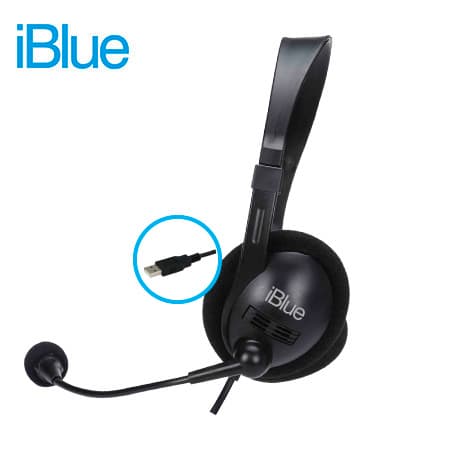Auricular con Microfono iBlue conexion USB - 1