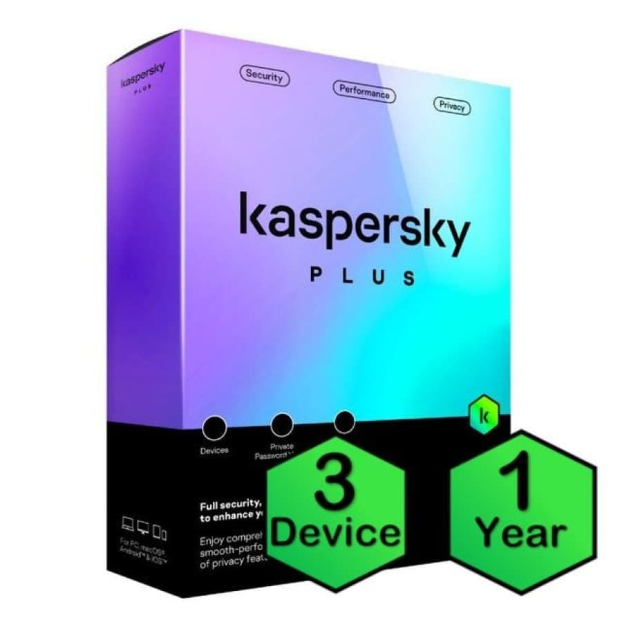 KASPERSKY PLUS 3PC 1Y - 1