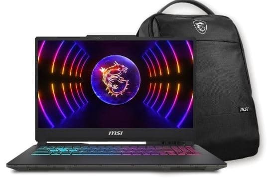 Laptop Gamer MSI Thin B12VE 15.6" FHD Intel Core i5- 12450H 2x8GB 512GB SSD NVIDIA RTX4050 6GB - 1